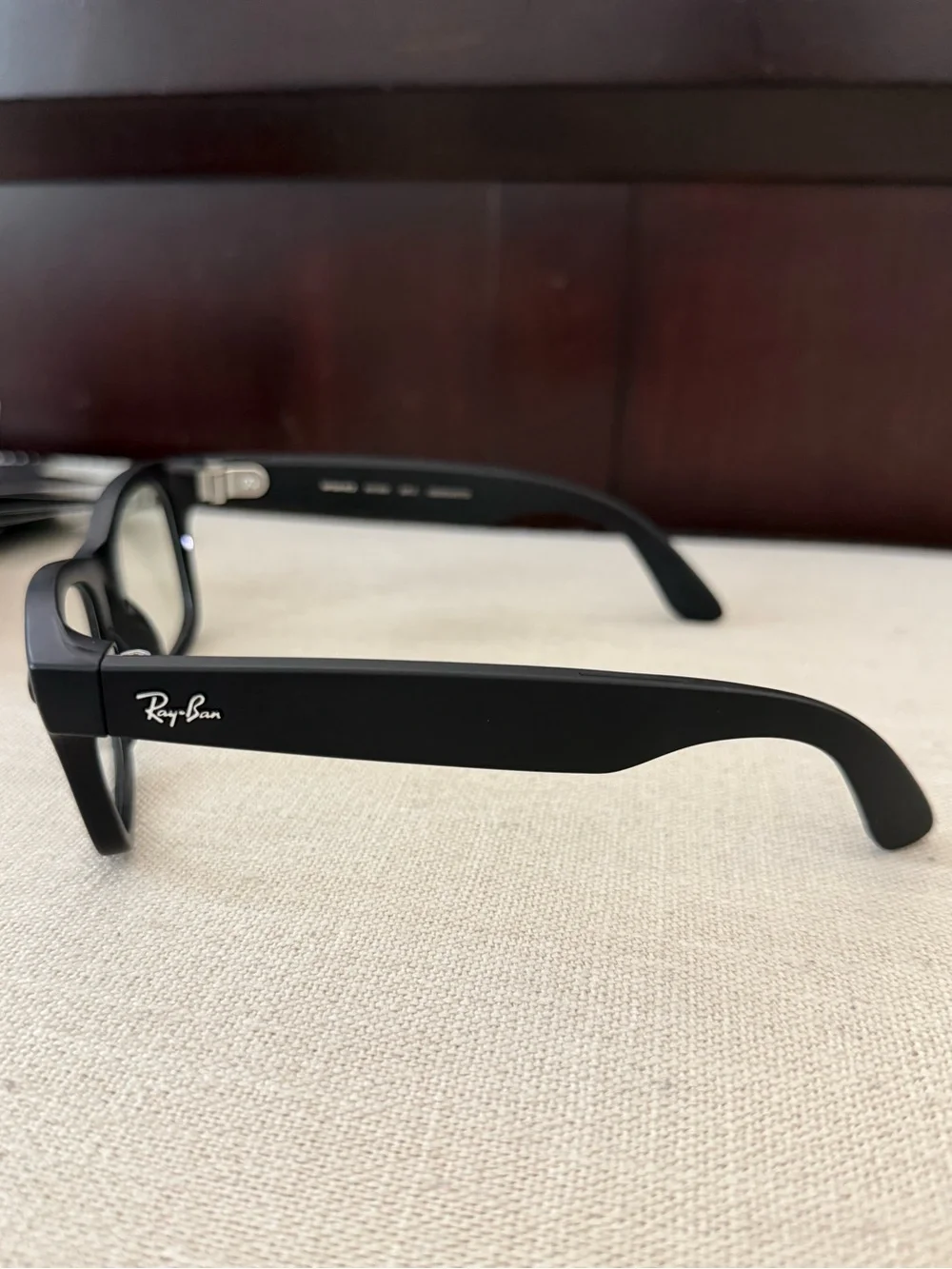 Ray-Ban Meta Matte Black Sunglasses with Grey Transition Lenses